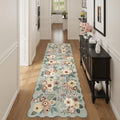 2x10 Runner Rug for Hallway (Sage Green (Big) / 2' x 10' (Rectangular))