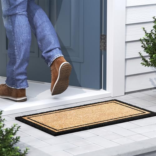 Front Door Welcome Mat (Border / 30 x 17 inches)
