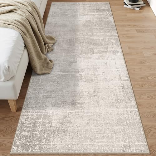 Hallway 3x8 Washable Runner Rug (3' x 8' (Rectangular) / Beige/Cream)