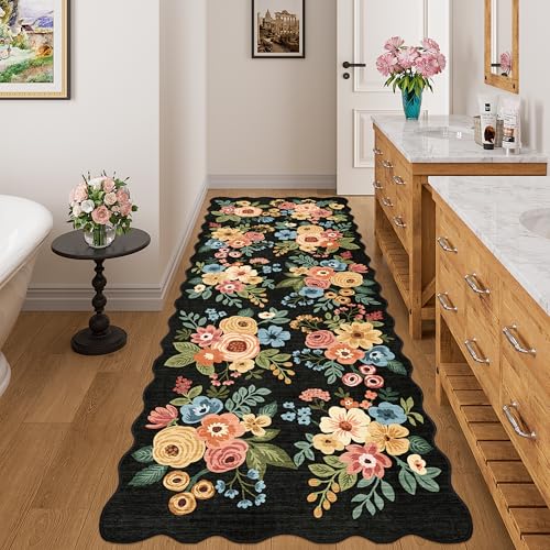 3x8 Kitchen Runner Rug (Black (Big) / 3' x 8' (Rectangular))