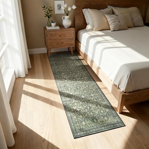 2x6 Area Rugs for Hallways (Green / 2' X 6' (Rectangular))