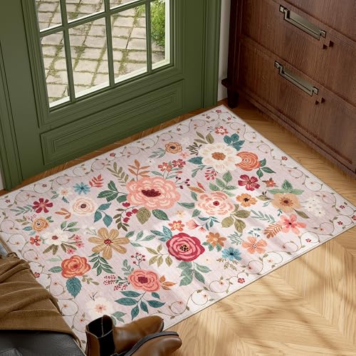 2x3 Entryway Rug (Beige / 2' x 3' (Rectangular))