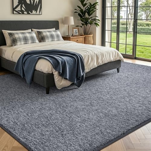 8x10 Large Grey Blue (09 Grey Blue/White / 8' x 10' (Rectangular))