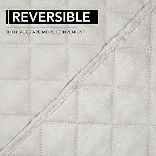 Reversible Couch Cover (Ivory/Ivory / Large Recliner)