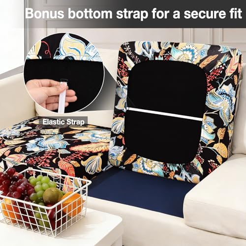 14Pcs Patio Cushion Covers (Floral / 14PCS)