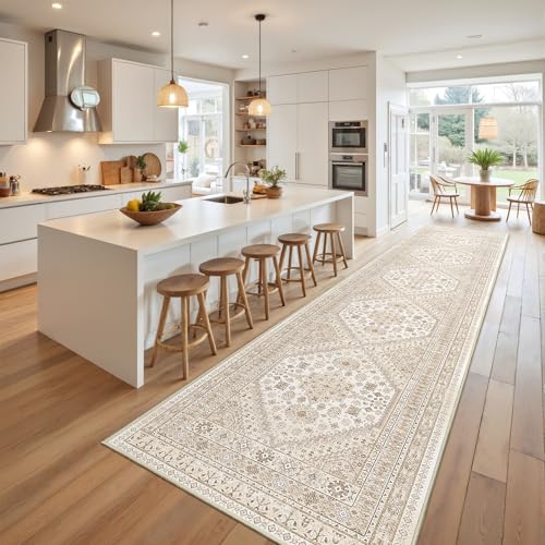 Runners for Hallway 12ft (Cream/Beige / 2'6" x 12' (Runner))