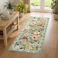 2x5 Runner Rug (Green / 2' x 5' (Rectangular))