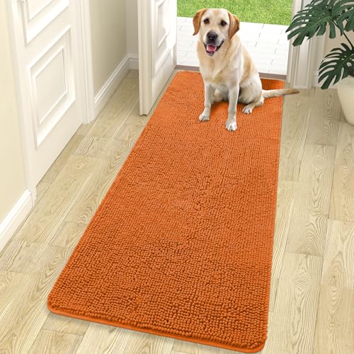 Dog Door Mat for Muddy Paws 70x24 (Clay / 70" X 24")