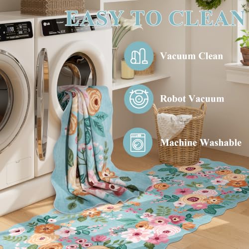 2x6 Runner Rug (Teal (Big) / 2' x 6' (Rectangular))