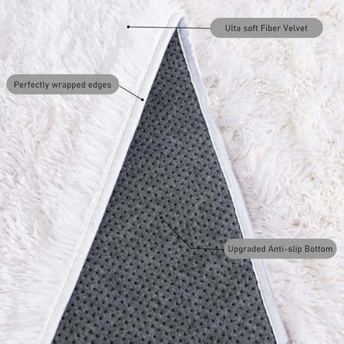 Rugs for Living Room 10x14 (10' x 14' (Rectangular) / Cream White)