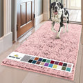 Super Water Absorbent Door Mat Indoor (Light Pink / 24" x 120")