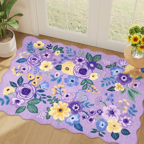 2x3 Rugs for Entryway (Purple (Big) / 2' x 3' (Rectangular))