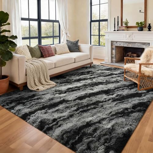 Area Rugs for Living Room (Ba Black 4sm03 / 5' X 7' (Rectangular))