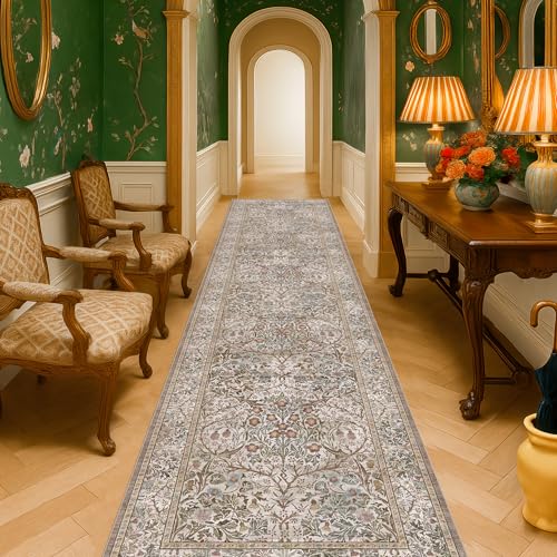 Moss 3x12 Extra Long Wide Runner Rug for Hallway (Moss / 3' x 12' (Runner))