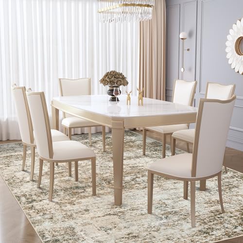6x9 Area Rugs for Living Room (Brown / 6' x 9' (Rectangular))