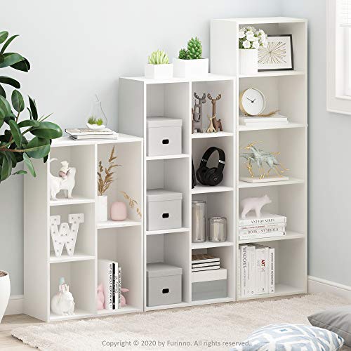 LUDER Book Shelf (White / 5-Tier)