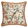 French Vintage Linen Throw Pillow Cover (18" x 18" (Pack of 1) / Parkerestate B)