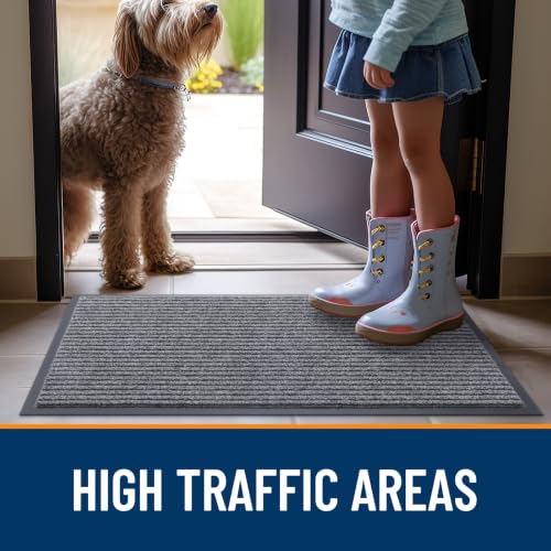 Front Door Mat 71x34 (Grey / 71" X 34")