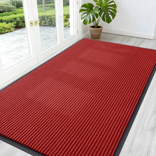 Front Door Mat 59x30 (Red / 59" X 30")