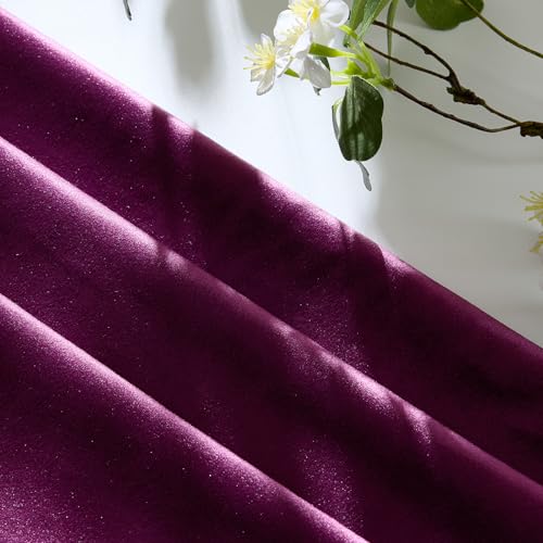 Velvet Pillow Covers 22x22 Decorative Pillows Pack of 2 Purple (Purple / 22" x 22" (Pack of 2))