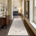 2x6 Washable Runner Rug (Ivory/Beige / 2' x 6' (Runner))