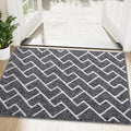 Front Door Mat 48x32 (Black / 48" X 32")