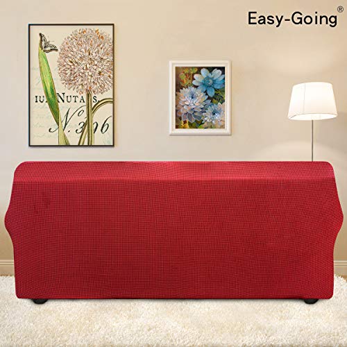 Stretch Oversized Sofa Couch Slipcover Washable Christmas Red (X-Large Sofa / Christmas Red)