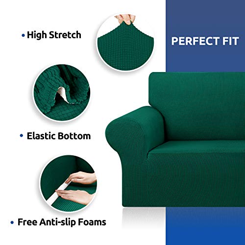 Stretch Couch Covers for Sofa (Hunter / Large)