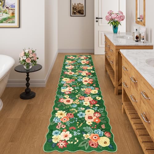2.6x8 Runner Rug (Dark Green (Big) / 2'6" x 8' (Rectangular))