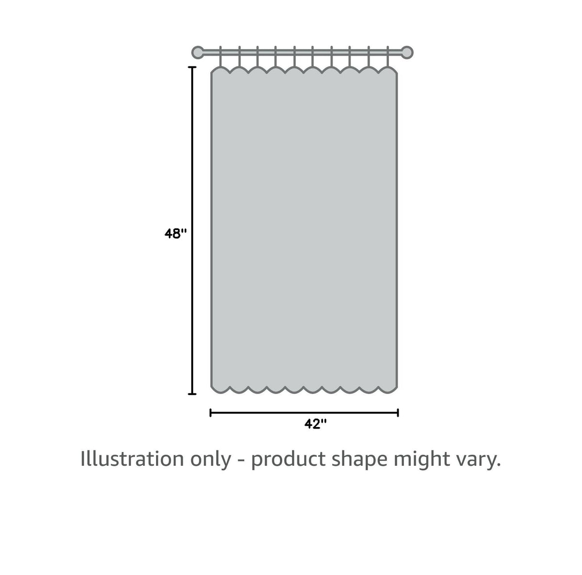 Peacock Blue Blackout Curtains Panels for Window (Peacock Blue / 42"W x 48"L (Pack of 2))