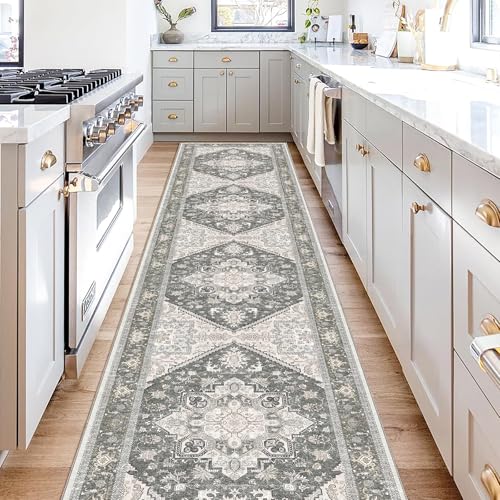 Soft Area Rugs 2x10 (2' x 10' (Runner) / Greenish Grey)
