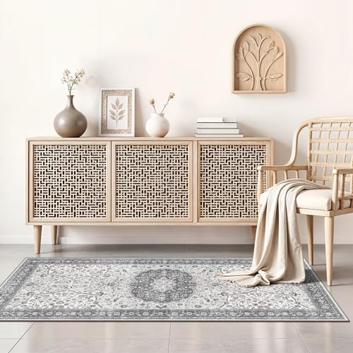 Washable 2x4 Kitchen Sink Rugs (2x4 / Grey)