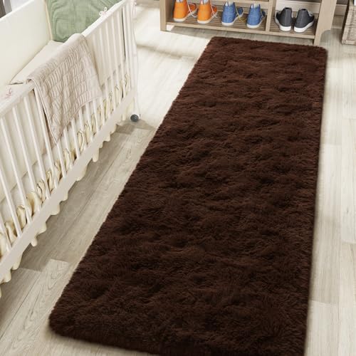 2x8 Runner Rugs for Hallway (Brown / 2' x 8' (Runner))