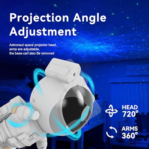 Star Projector Galaxy Night Light (White)
