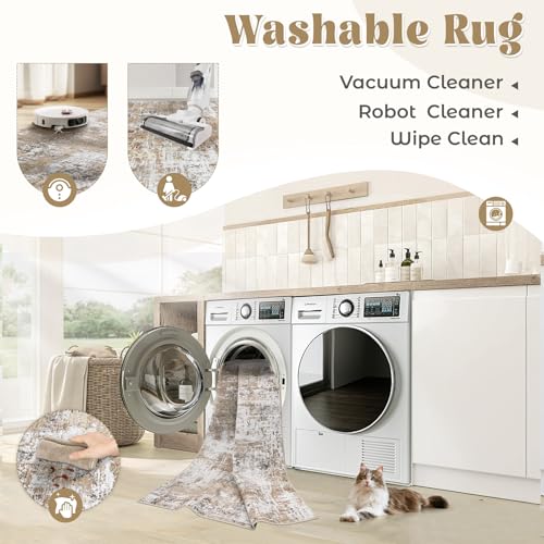 9x12 Area Rug for Living Room (Beige / 9' x 12' (Rectangular))