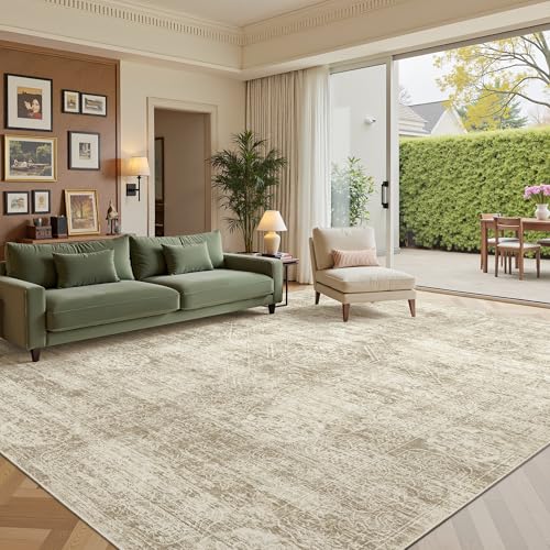 9x12 Area Rugs for Living Room (Beige / 9' x 12' (Rectangular))