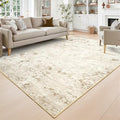 Washable 5x7 Beige Area Rug with Non (Beige / 5' x 7' (Rectangular))