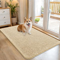 Dog Door Mat for Muddy Paws 45x27 (Sand / 45" X 27")