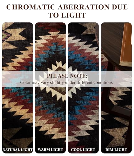 Washable Western Cabin Area Rugs 4x6 Brown (Bear / 4'x6' (Rectangular))