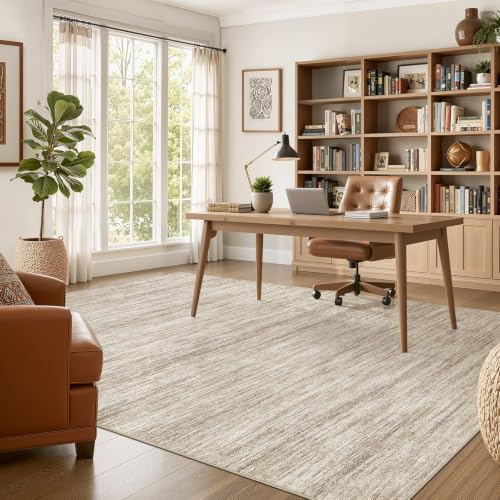 Boho 10x14 Area Rug Living Room Rugs Machine Washable Dark Brown (A-dark Brown / 10' x 14' (Rectangular))