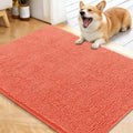 Dog Door Mat for Muddy Paws 40x32 (Coral / 40" X 32")