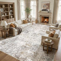 12x15 Area Rug Living Room Rugs Extra Large Brown Grey Carpet (Brown Grey / 12' x 15' (Rectangular))