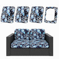 4Pcs Patio Cushion Covers (Bluebell / 4PCS)