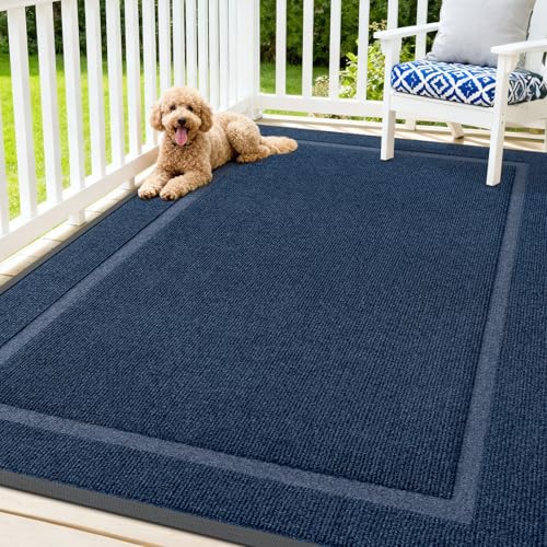 Front Door Mat Outside 71x47 (Blue / 71" x 47")