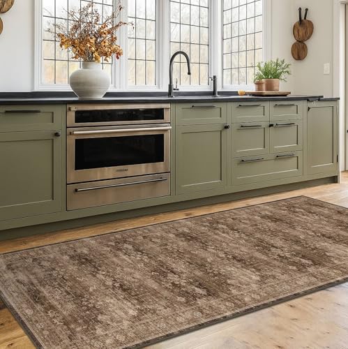Brown 2x5 Entryway Runner Rugs (2' x 5' (Runner) / Brown)