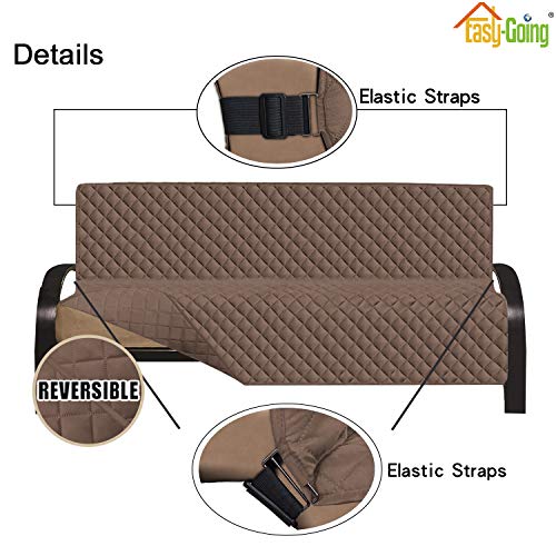 Reversible Couch Cover (Brown/Brown / Large Futon)