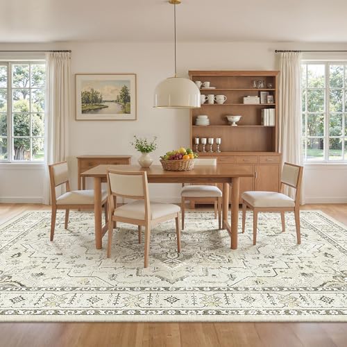 8x10 Area Rugs for Living Room (Beige / 8' x 10' (Rectangular))
