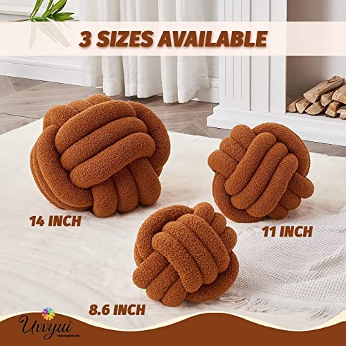 Knot Pillow Ball (Caramel / Small (Pack of 1))