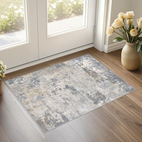 2x3 Entryway Area Rug (Blue Grey / 2' x 3' (Rectangular))