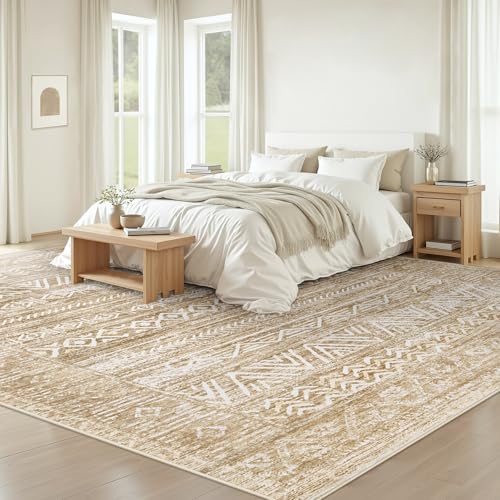Living Room Rugs 8x10 (Light Brown / 8' x 10' (Rectangular))